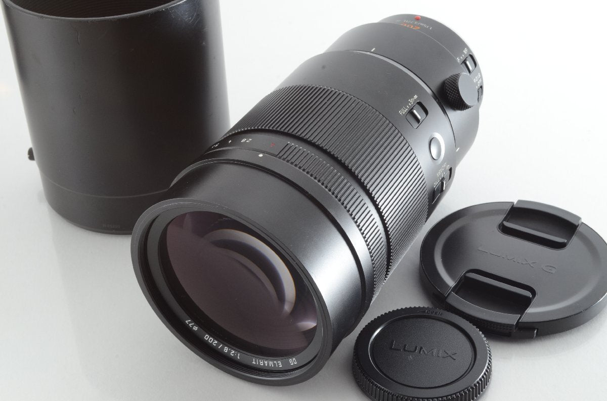 #B911 ★ Average item ★ Panasonic LEICA DG ELMARIT 200mm F2.8 POWER O.I.S. H-ES200 Panasonic Leica [x1205837482]