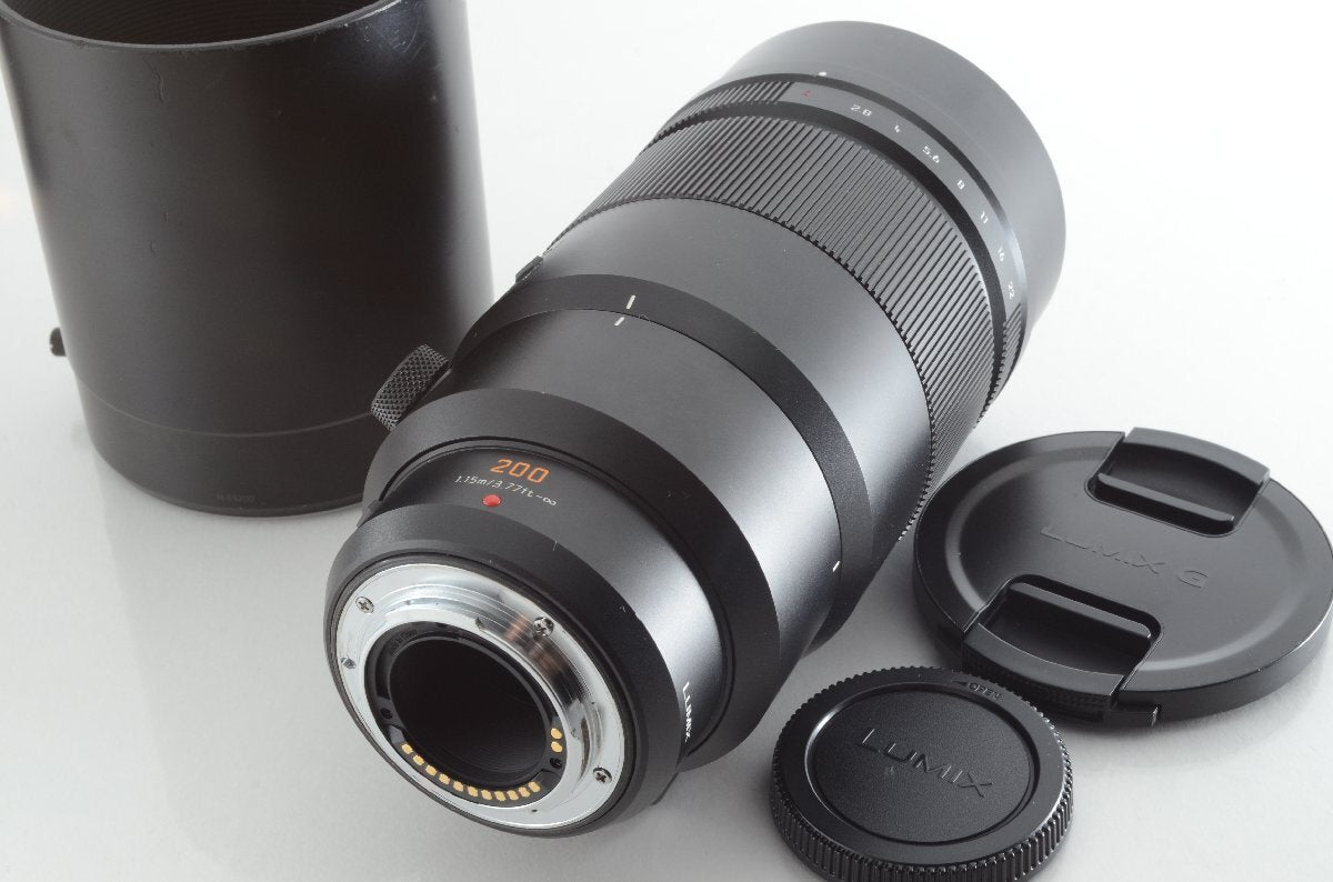 #B911 ★ Average item ★ Panasonic LEICA DG ELMARIT 200mm F2.8 POWER O.I.S. H-ES200 Panasonic Leica [x1205837482]