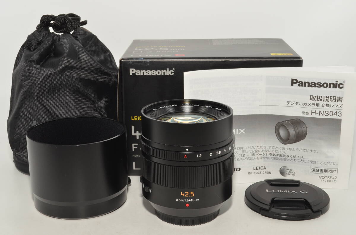Panasonic Leica DG NOCTICRON 42.5mm F1.2 H-NS043 [d1216755555]