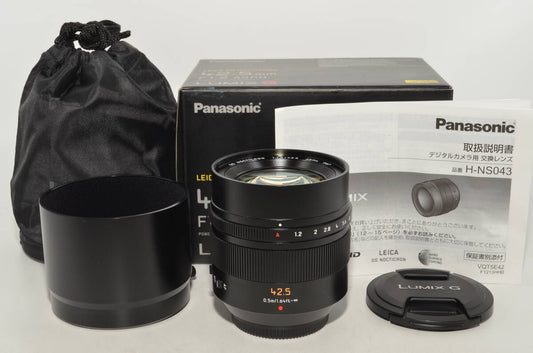 Panasonic Leica DG NOCTICRON 42.5mm F1.2 H-NS043 [d1216755555]