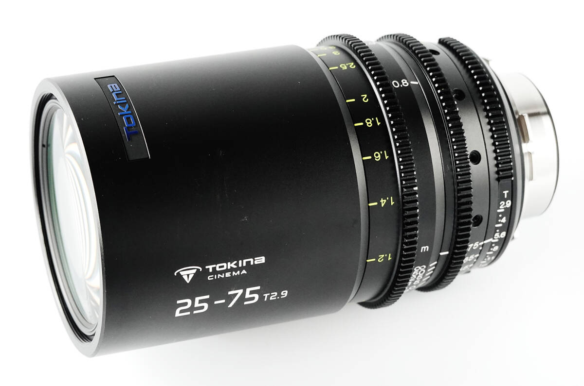 Tokina Cinema 25-75mm T2.9 Cinema Zoom Lens PL Mount Super35 [o1222081843]