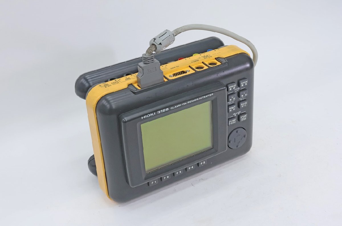 Hioki 5954A26 Clamp-On Power HiTester with 3 Clamp-On Sensors 9291 and 2 Clamp-On Sensors 9298 and 4 Voltage Cables 9438 [s1235499107]