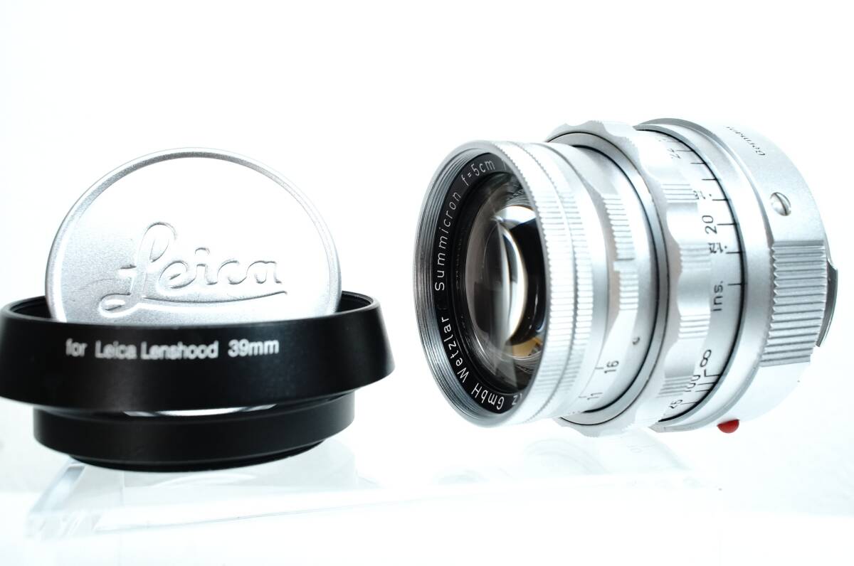 Leica Leitz Wetzlar DR Summicron 50mm f/2 M Mount Lens [1188625133]