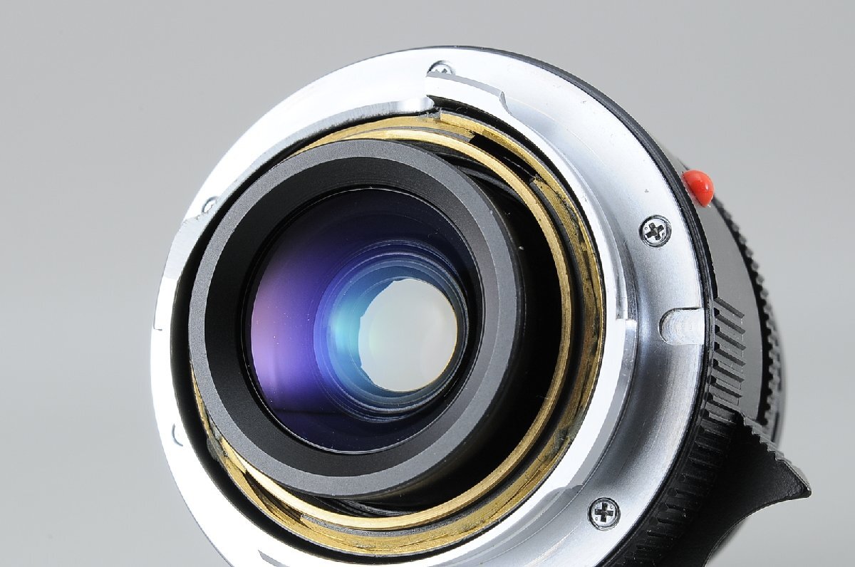 ◆With original box◆Leica Leica ELMARIT-M 28mm F2.8 E46 118090 + 12547 Lens hood, 14013 with cap #12329 [d1211924851]
