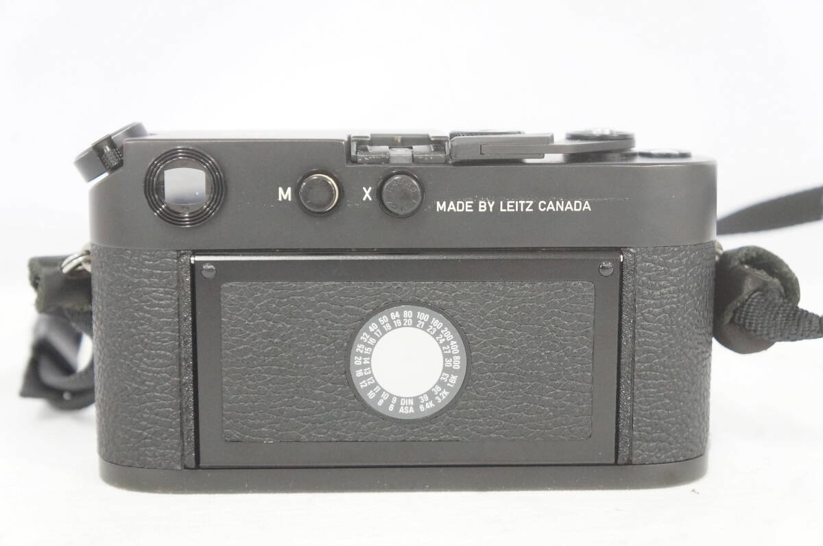 Leica M4-P Black Body Rangefinder Film Camera [o1219148201]