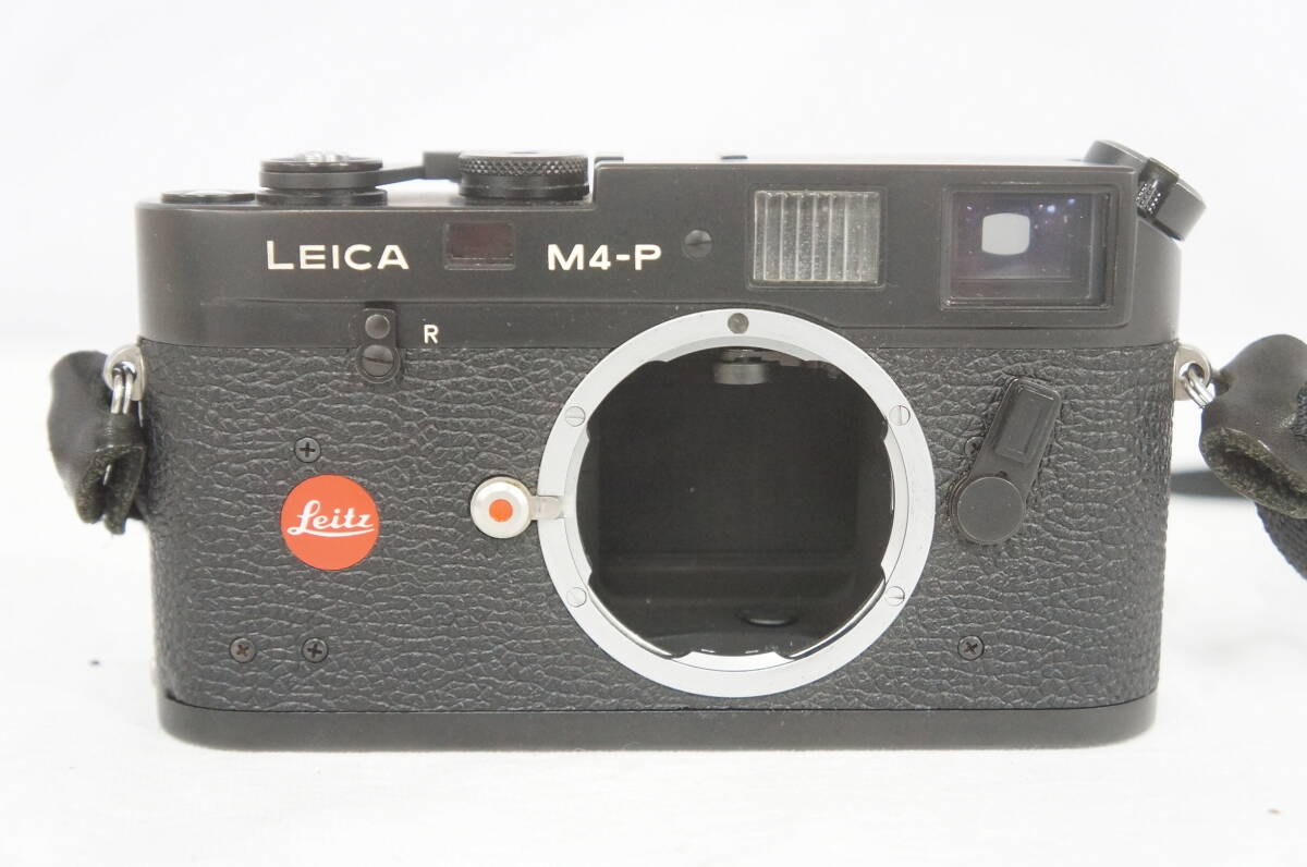 Leica M4-P Black Body Rangefinder Film Camera [o1219148201]