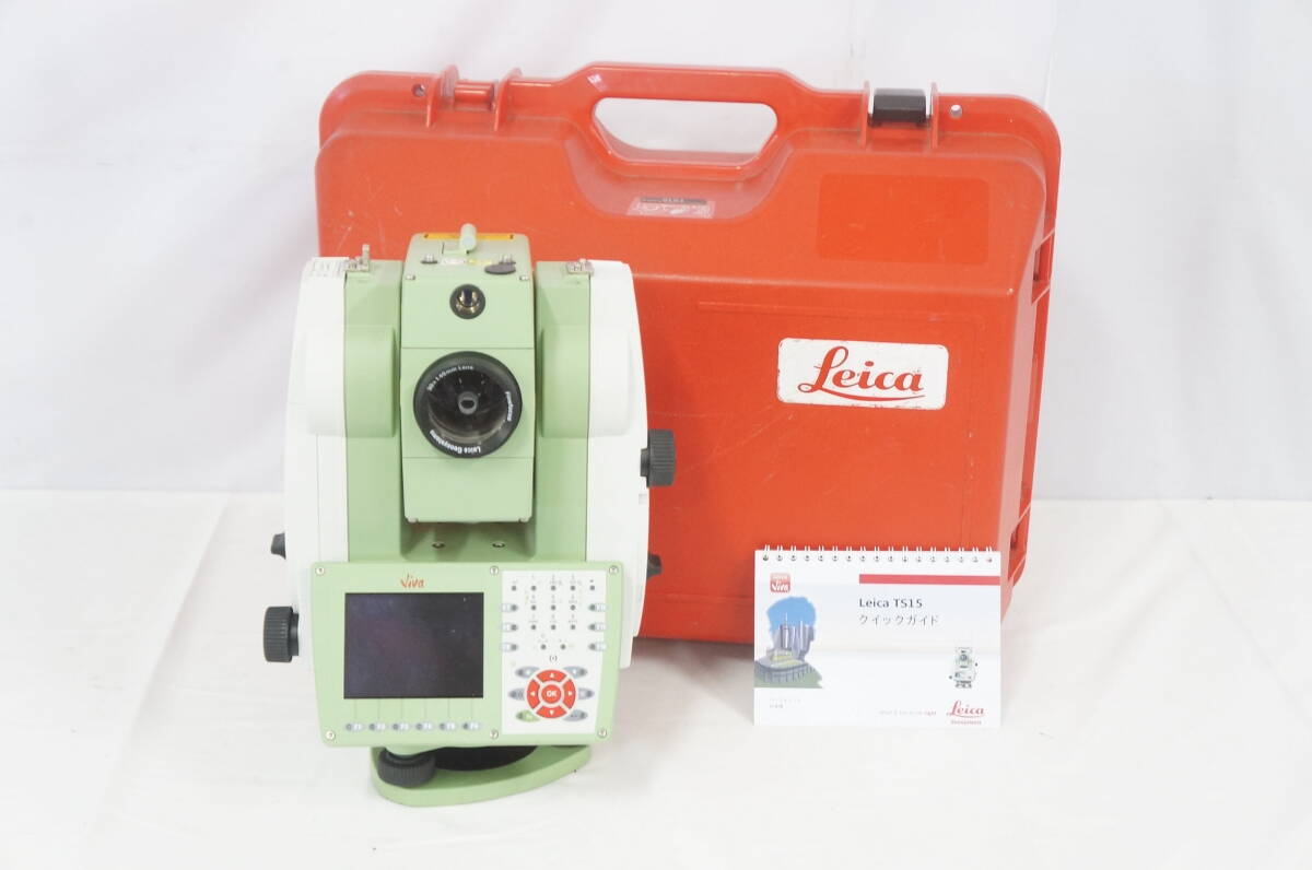 Leica TS15 R1000 Total Station (for parts or not working) [u1246633192]