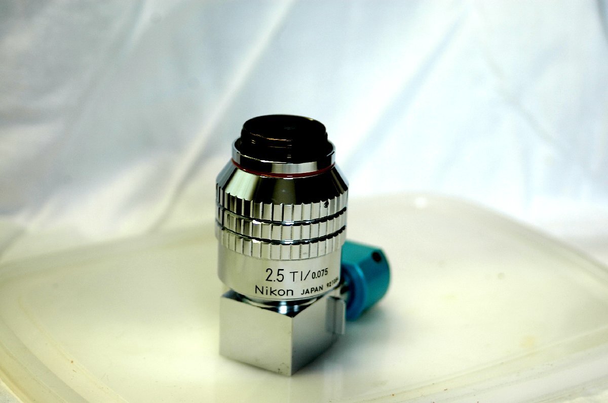 Nikon Mplan2.5xTI/0.75 Metallographic Microscope Reflective Interference Lens [v1191025622]