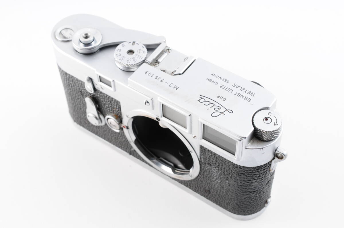 #c0012 [Normal item] Leica M3 film camera body 2 times winding [s1196054724]
