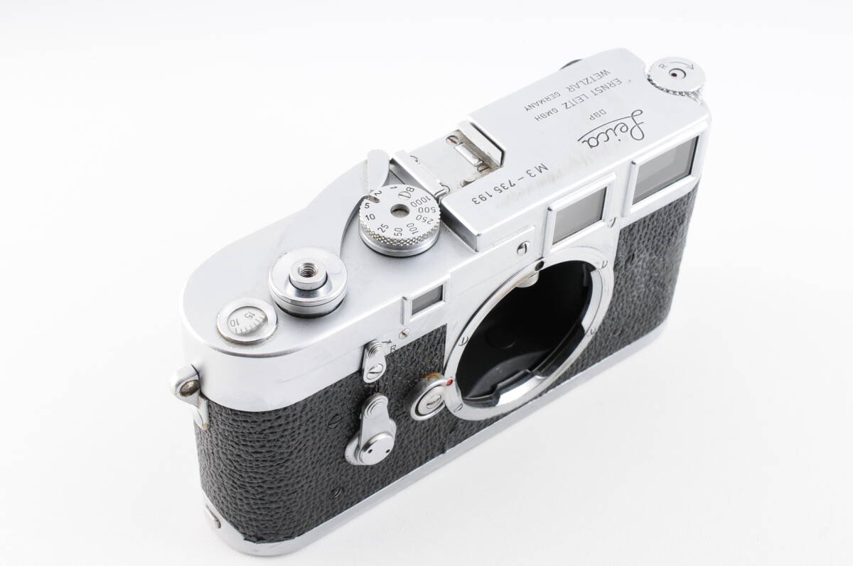 #c0012 [Normal item] Leica M3 film camera body 2 times winding [s1196054724]