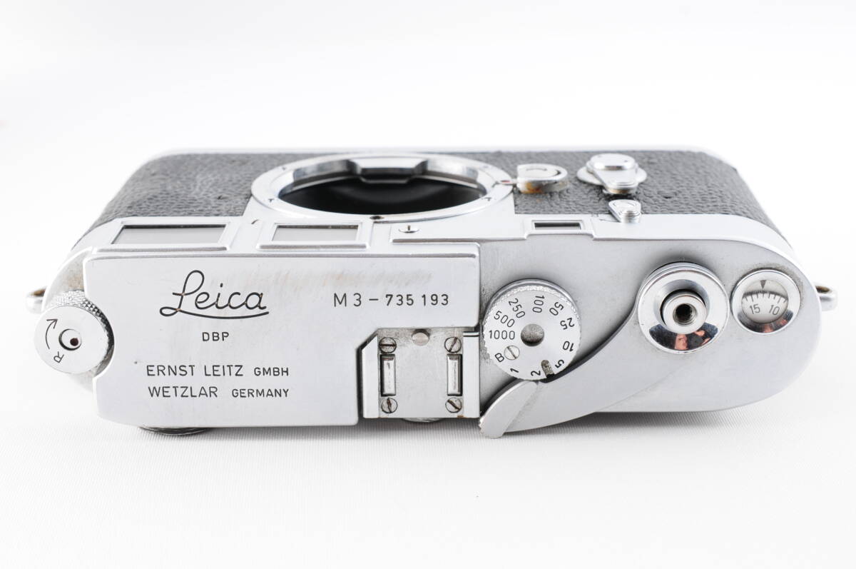 #c0012 [Normal item] Leica M3 film camera body 2 times winding [s1196054724]