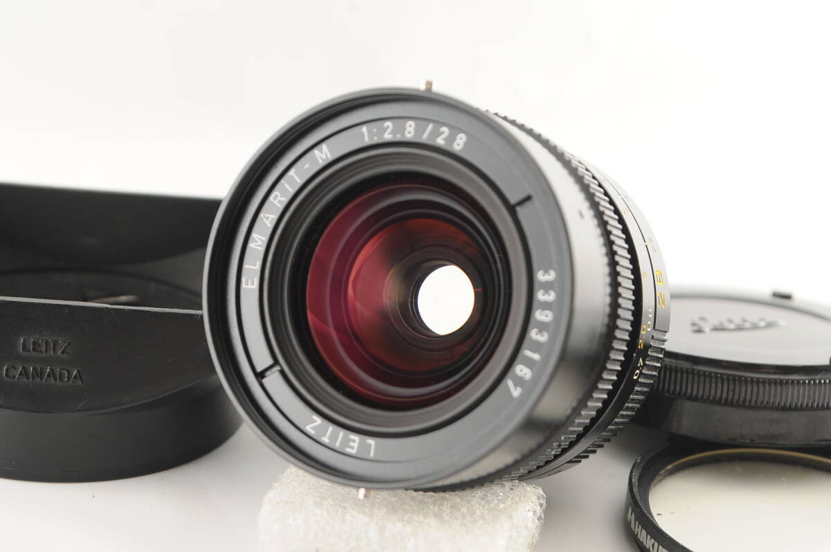 ■Good condition■ Leica LEITZ ELMARIT-M 28mm F2.8 ★ Beautiful appearance full of cleanliness! No optical mold or scratches! Limited to 1 unit! Please come early! #1706 [s1196193667]