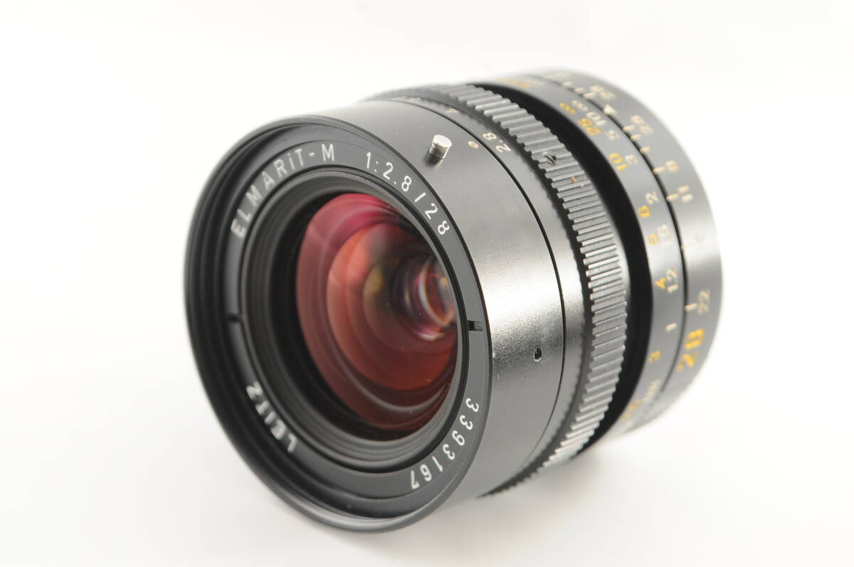 ■Good condition■ Leica LEITZ ELMARIT-M 28mm F2.8 ★ Beautiful appearance full of cleanliness! No optical mold or scratches! Limited to 1 unit! Please come early! #1706 [s1196193667]