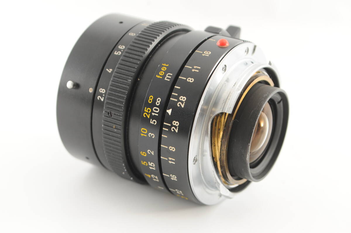 ■Good condition■ Leica LEITZ ELMARIT-M 28mm F2.8 ★ Beautiful appearance full of cleanliness! No optical mold or scratches! Limited to 1 unit! Please come early! #1706 [s1196193667]