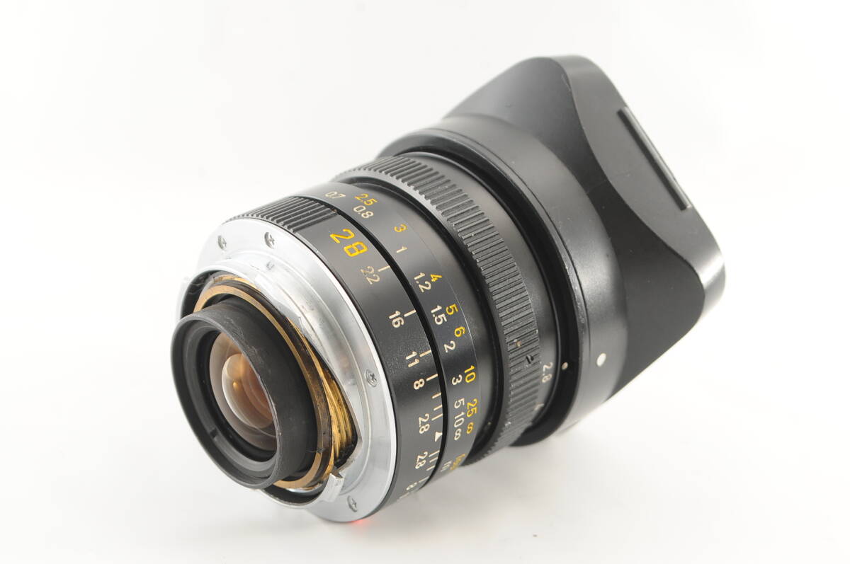 ■Good condition■ Leica LEITZ ELMARIT-M 28mm F2.8 ★ Beautiful appearance full of cleanliness! No optical mold or scratches! Limited to 1 unit! Please come early! #1706 [s1196193667]