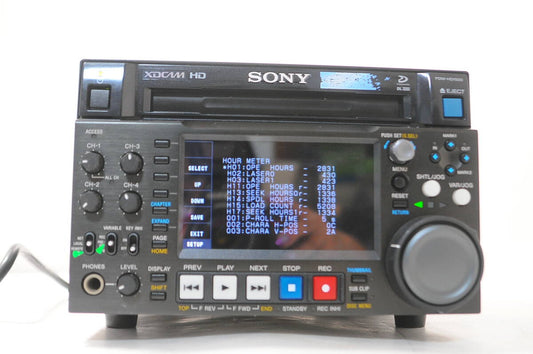 SONY PDW-HD1500 Commercial Recorder VTR Disc Recorder [x1196454880]