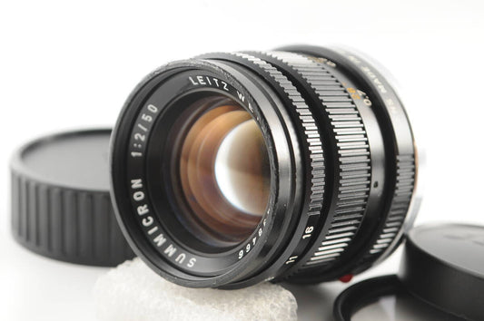 ■Good condition■ Leica SUMMICRON 50mm F2 2nd generation ★ Clean and beautiful appearance! No optical mold or scratches! Fully working item! Operation confirmed in detail! #1746 [o1199706695]