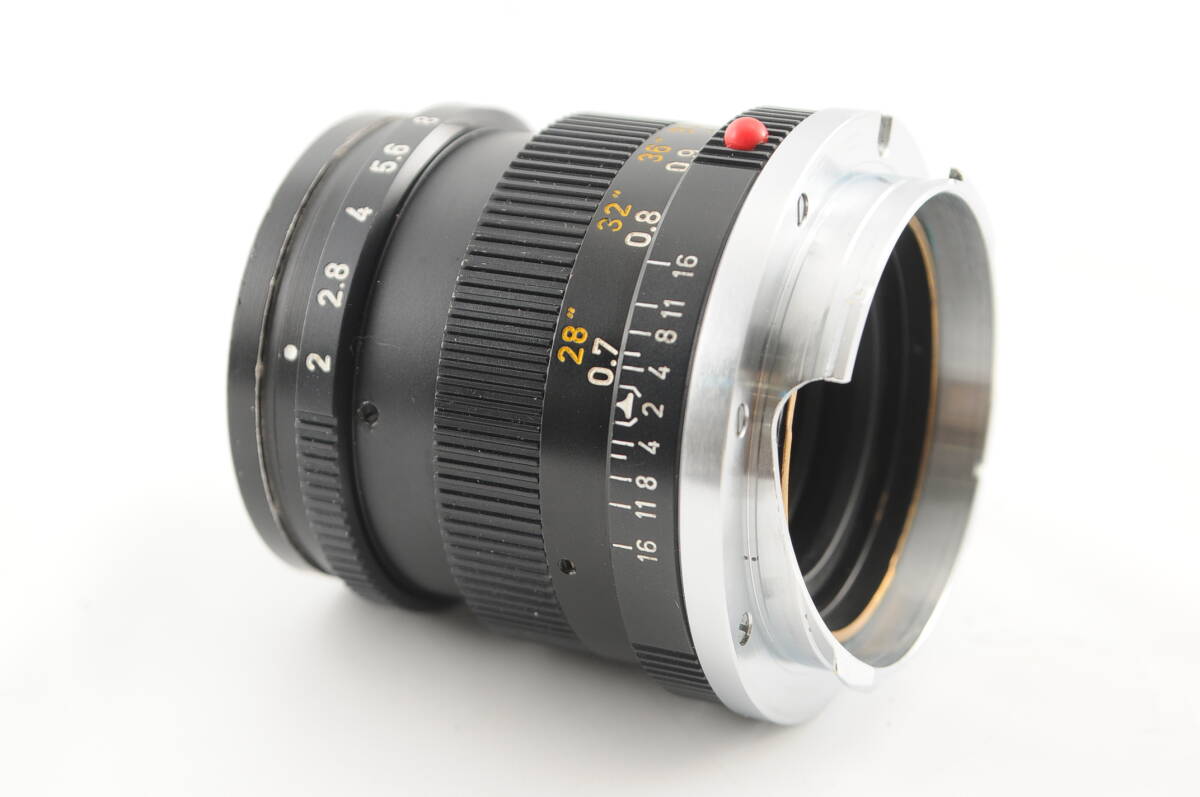 ■Good condition■ Leica SUMMICRON 50mm F2 2nd generation ★ Clean and beautiful appearance! No optical mold or scratches! Fully working item! Operation confirmed in detail! #1746 [o1199706695]