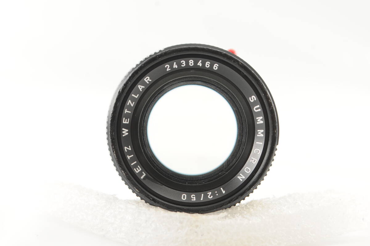 ■Good condition■ Leica SUMMICRON 50mm F2 2nd generation ★ Clean and beautiful appearance! No optical mold or scratches! Fully working item! Operation confirmed in detail! #1746 [o1199706695]