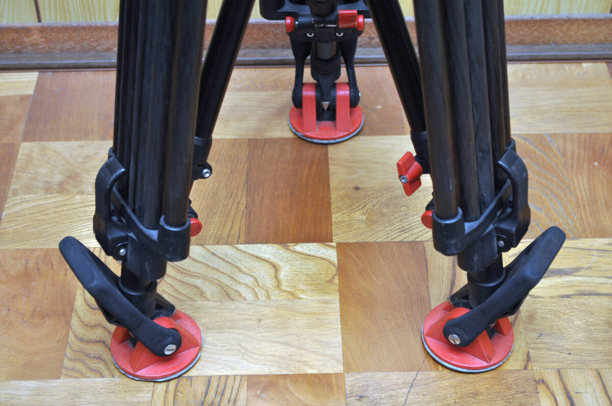 Sachtler ENG 2 CF Tripod 100mm Mid Spreader Professional Video Shooting [f1201022163]