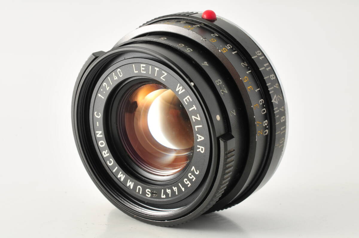Leica Leitz Wetzlar Summicron C 40mm f2 M Mount Lens [e1201531295]