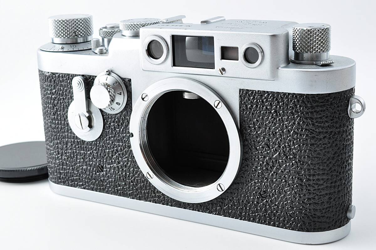 [Good condition, guaranteed, operation confirmed] Leica IIIg 35mm Silver Rangefinder Film Camera Body Leica IIIg Rangefinder Film Camera #V544 [g1201686926]