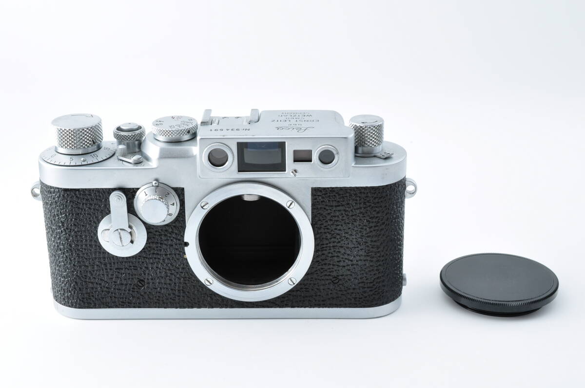 [Good condition, guaranteed, operation confirmed] Leica IIIg 35mm Silver Rangefinder Film Camera Body Leica IIIg Rangefinder Film Camera #V544 [g1201686926]