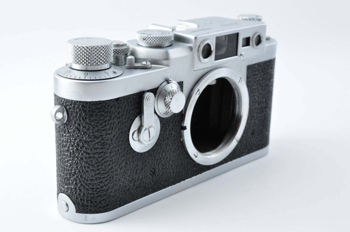 [Good condition, guaranteed, operation confirmed] Leica IIIg 35mm Silver Rangefinder Film Camera Body Leica IIIg Rangefinder Film Camera #V544 [g1201686926]