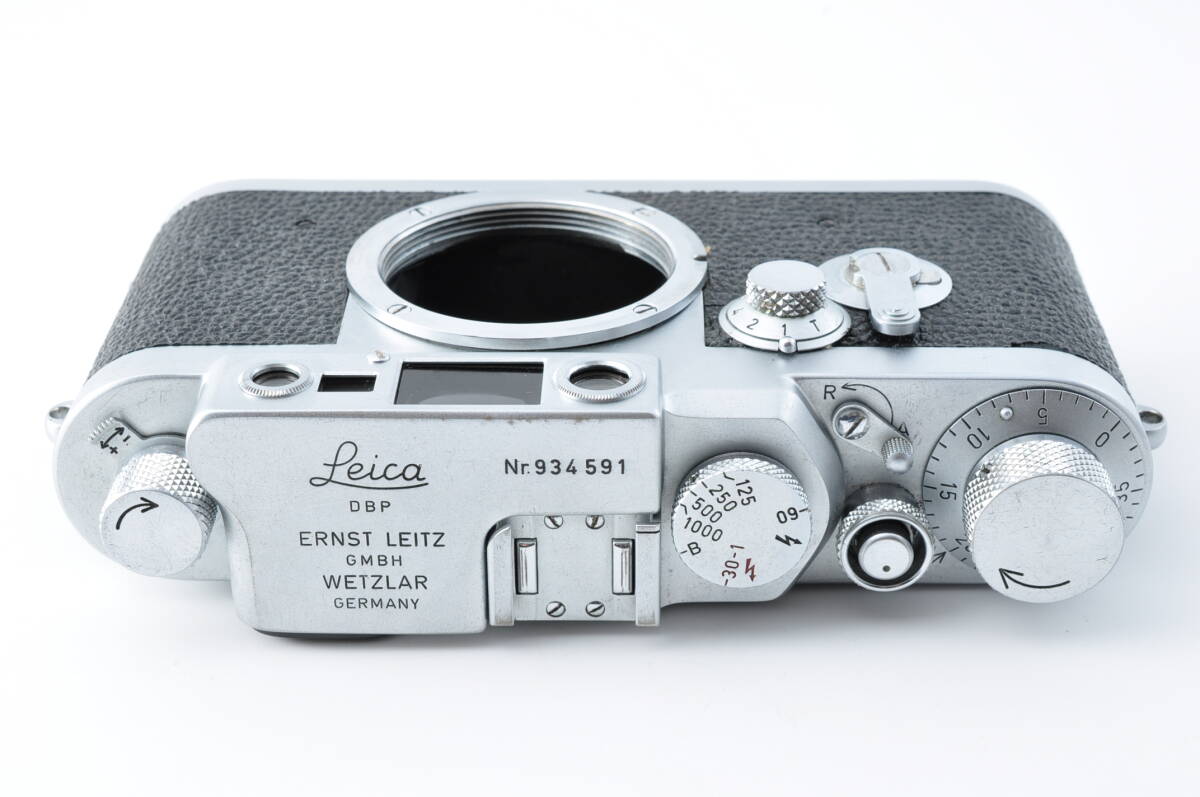 [Good condition, guaranteed, operation confirmed] Leica IIIg 35mm Silver Rangefinder Film Camera Body Leica IIIg Rangefinder Film Camera #V544 [g1201686926]