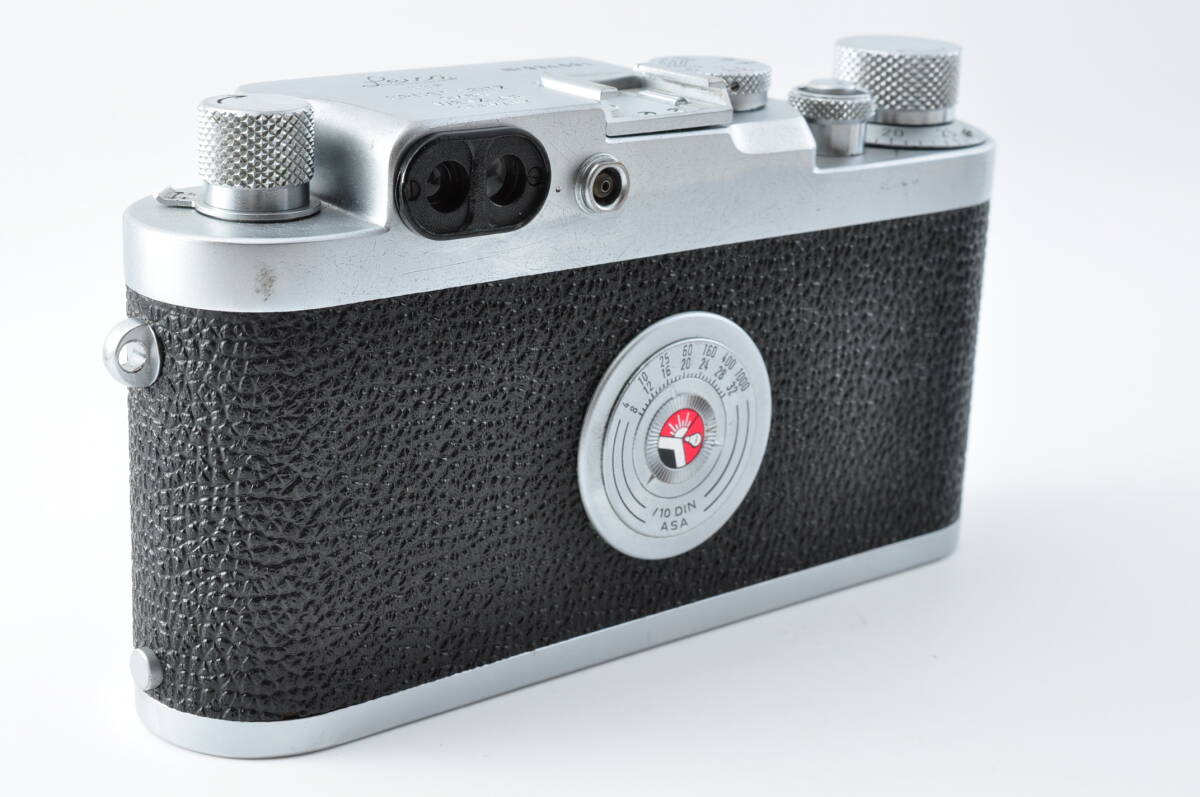[Good condition, guaranteed, operation confirmed] Leica IIIg 35mm Silver Rangefinder Film Camera Body Leica IIIg Rangefinder Film Camera #V544 [g1201686926]