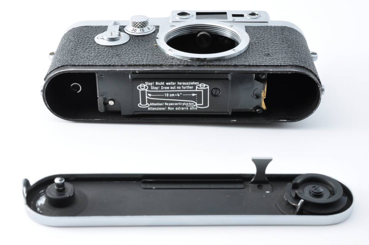 [Good condition, guaranteed, operation confirmed] Leica IIIg 35mm Silver Rangefinder Film Camera Body Leica IIIg Rangefinder Film Camera #V544 [g1201686926]