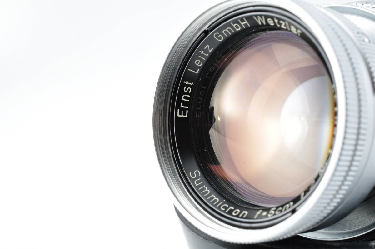 [Good Condition, Guaranteed, Operation Confirmed] Leica Summicron M 50mm f/2 Collapsible MF Lens Manual Focus Collapsible Lens #V549 [p1201689225]