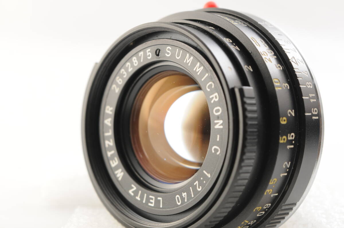 LEITZ LEICA SUMMICRON-C 40mm F2 Lens [d1208553198]