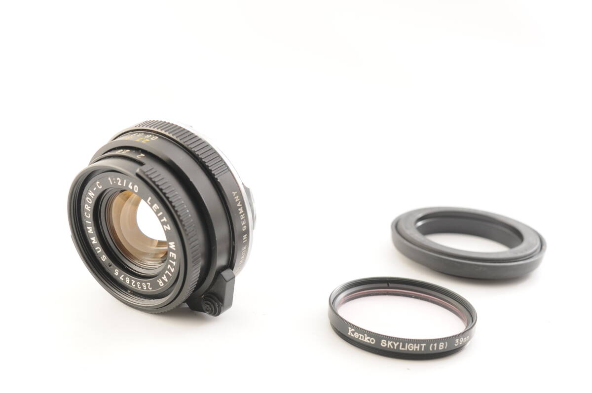 LEITZ LEICA SUMMICRON-C 40mm F2 Lens [d1208553198]