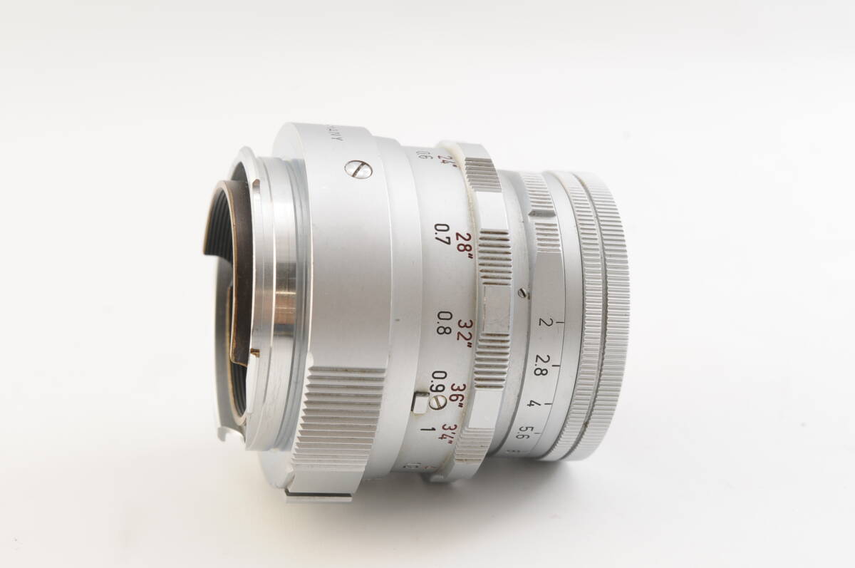 ★Working item★ Leica DR SUMMICRON 50mm F2 M mount with accessories★ Clean and beautiful appearance! No scratches on the optical system! Operation has been confirmed in detail! [1212188456]