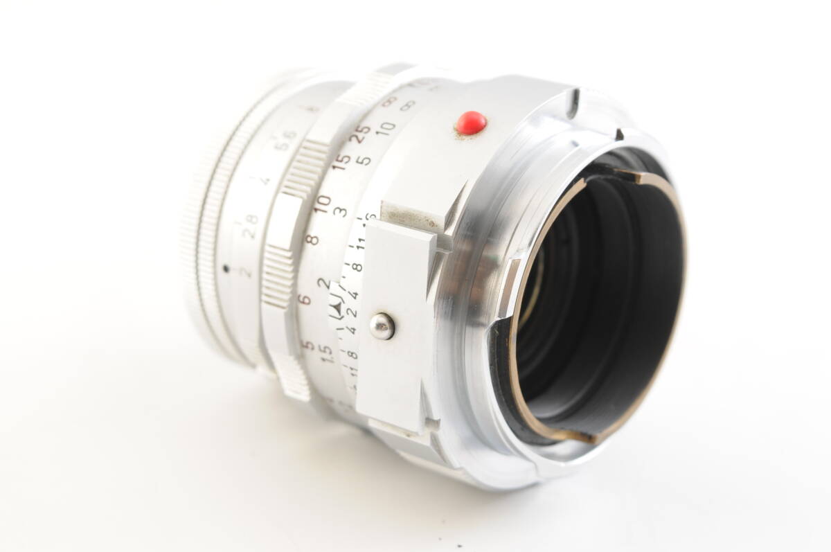 ★Working item★ Leica DR SUMMICRON 50mm F2 M mount with accessories★ Clean and beautiful appearance! No scratches on the optical system! Operation has been confirmed in detail! [1212188456]