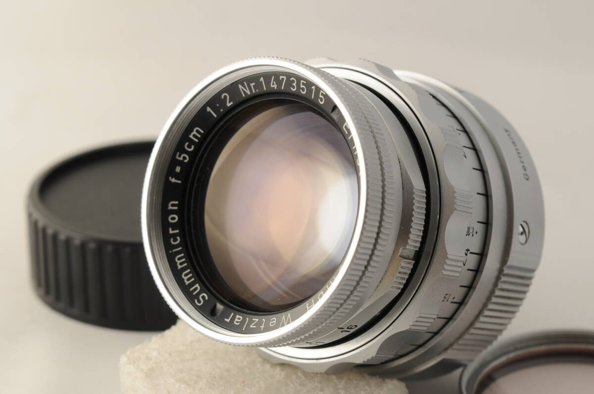 Leica DR SUMMICRON 50mm F2 M Mount Lens with Accessories [h1213570798]
