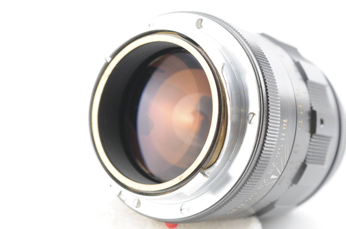 ★Working item★ Leica TELE ELMARIT 90mm F2.8 Early FAT M mount Genuine accessories included★Clean and beautiful appearance! No clouding! Detailed operation check [l1218469863]