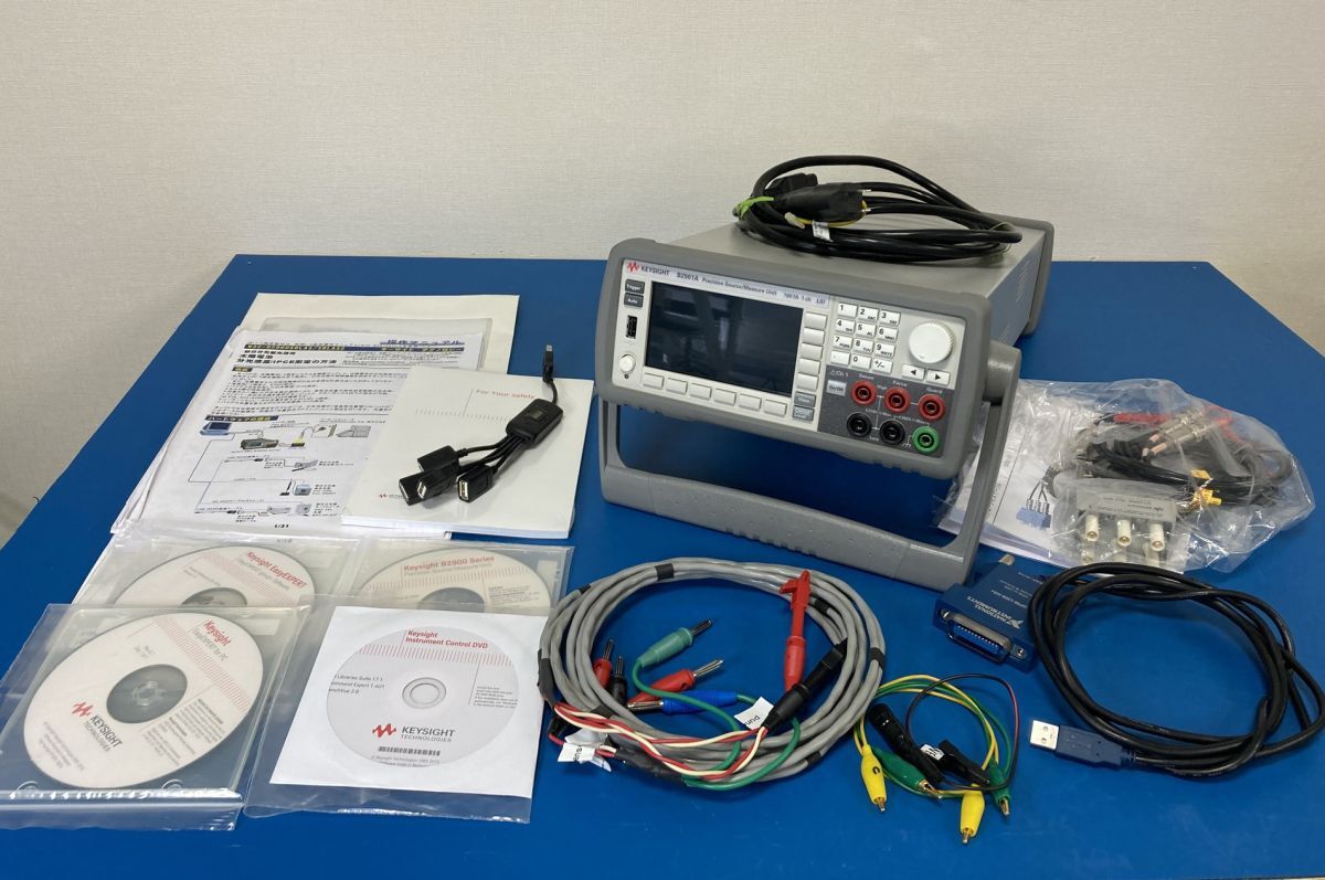 Keysight B2901A Source Measure Unit with S4W04 TRX Cable [n1226380720]