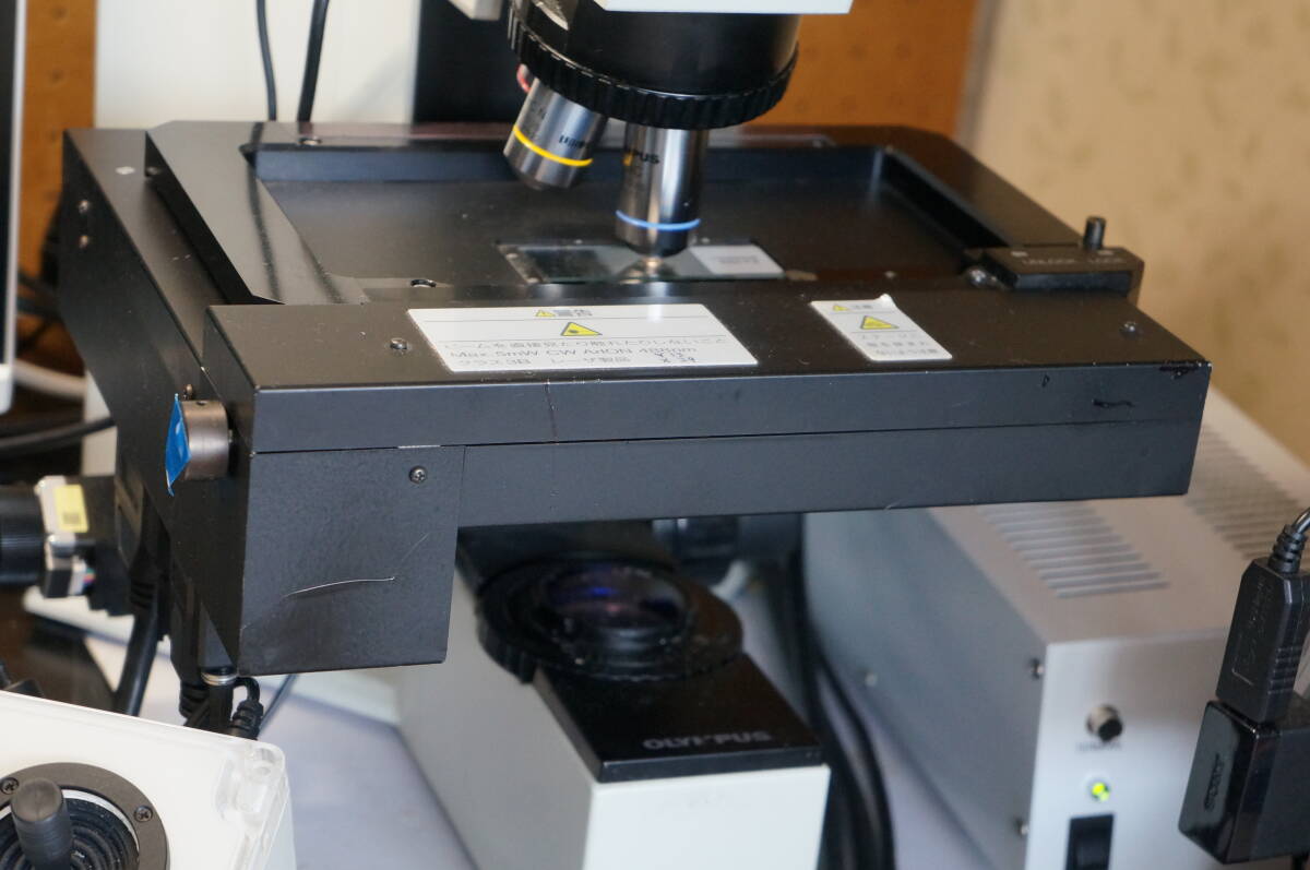 Olympus BX40 Microscope with Motorized XY Stage and Joystick [s1227367205]