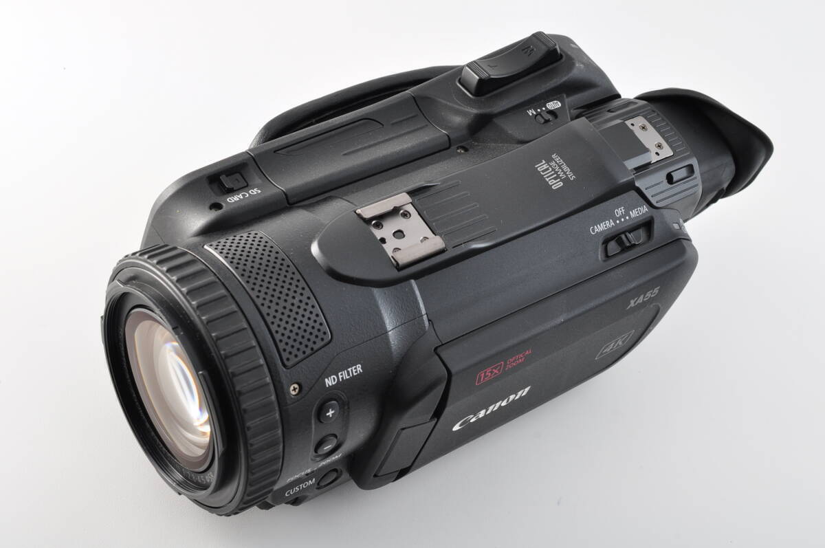 Canon XA55 4K Professional Video Camera with HDU-3 Handle Unit [v1242295796]
