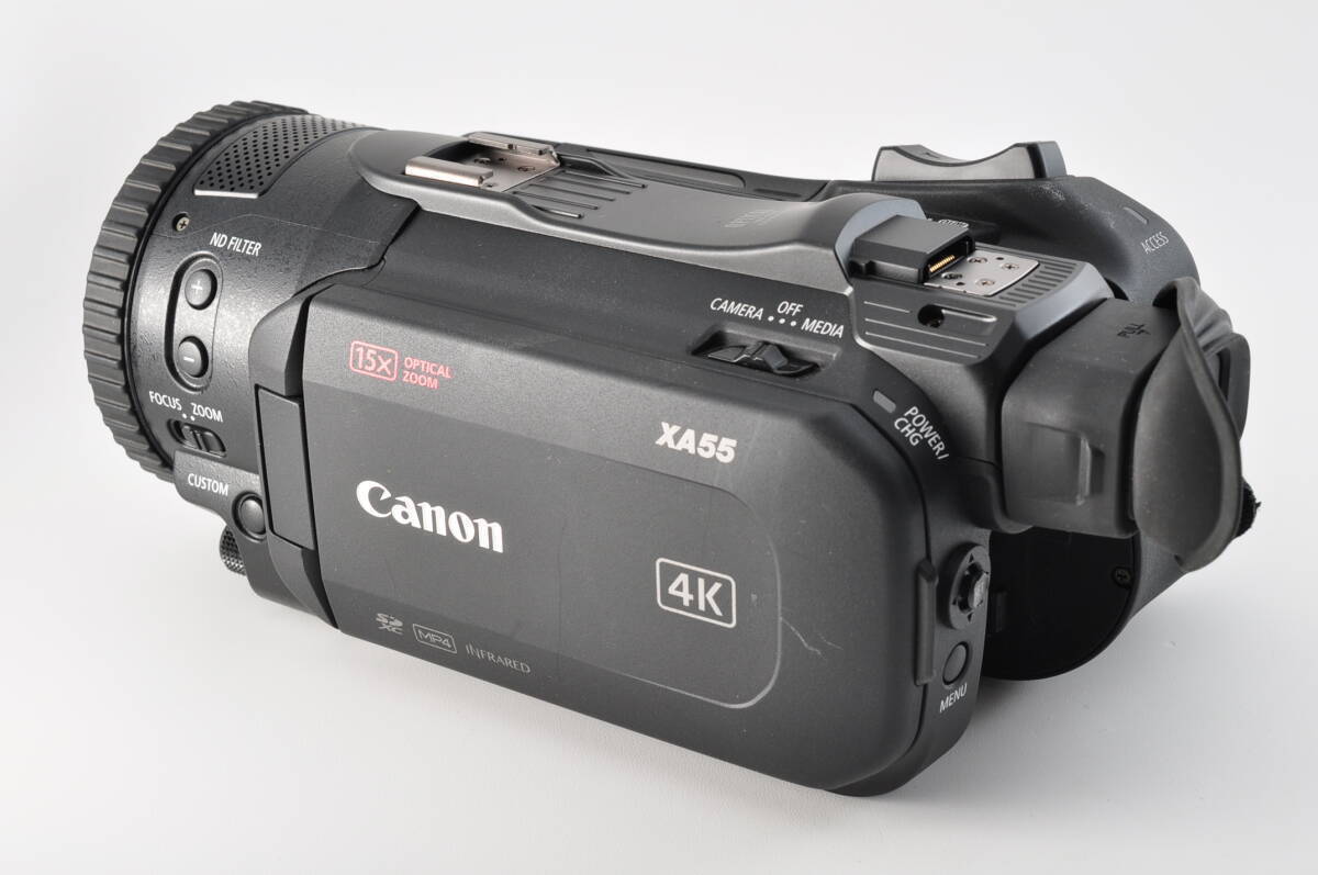 Canon XA55 4K Professional Video Camera with HDU-3 Handle Unit [v1242295796]