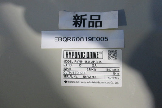 SUMITOMO RNYM1-1531-AP-B-15 0.75KW AF MOTOR TC-FVP/FB-1E [w1150891172]