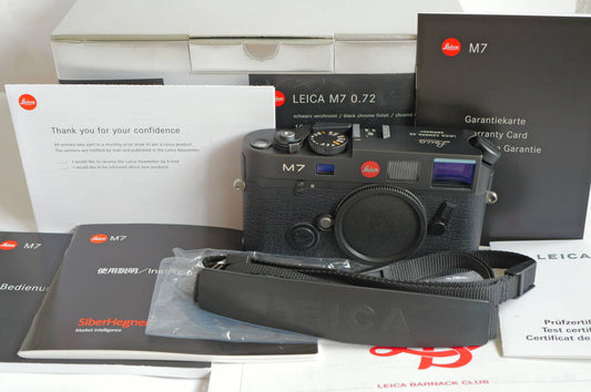 Leica M7 0.72 Black Camera [v1198283882]