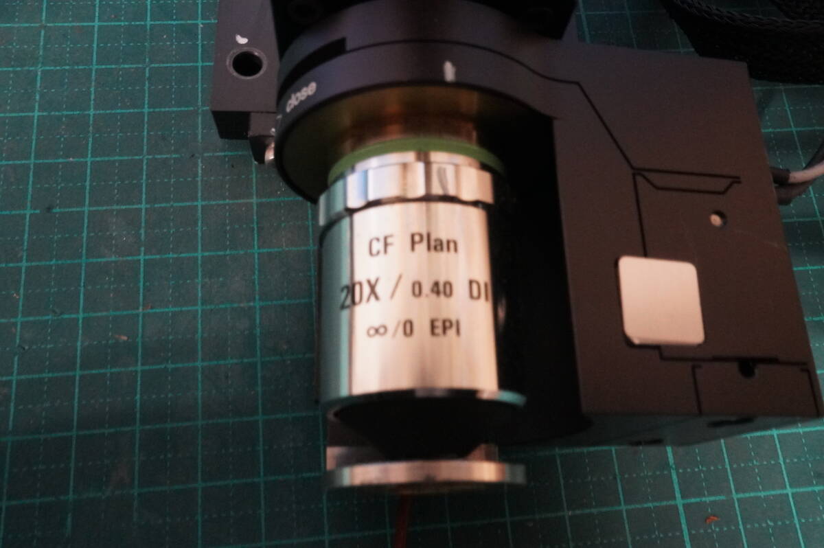 Nikon CF Plan 20X Microscope Lens Small Epi-Illumination Microscope CM Series CM-20A High Speed Progressive Camera FC350CL [v1210059669]