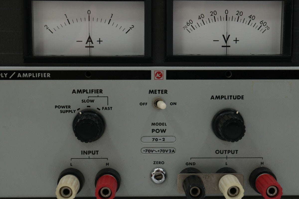 Kikusui Electronics POW70-2 Bipolar Power Supply/Amplifier ±70V ±2A [d1180124828]