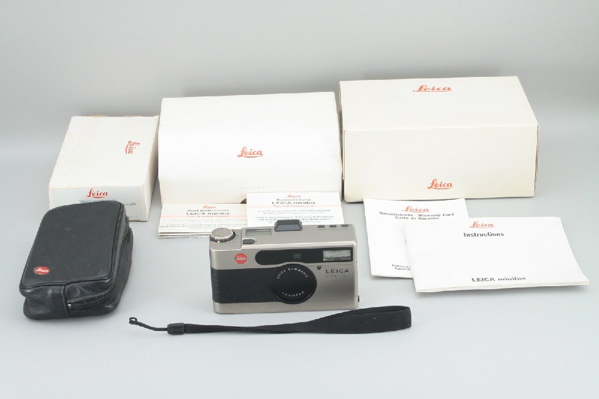 Leica Minilux Silver Camera [f1188181530]