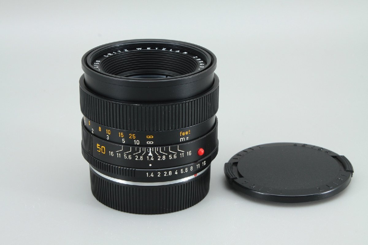 Leica LEITZ SUMMILUX-R 50mm F1.4 3-CAM Lens [o1198393337]