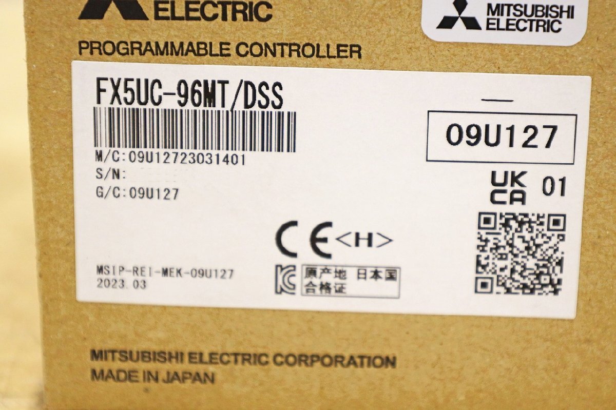 MITSUBISHI FX5UC-96MT/DSS CPU Unit MELSEC iQ-F Sequencer [t1200586155]