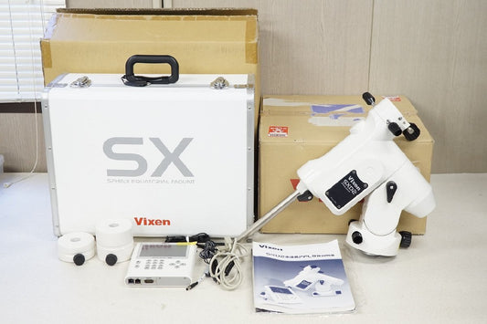 Vixen SXD2 Equatorial Mount STARBOOK TEN Astronomical Telescope Parts Hard Case Original Box Instruction Manual [c1208184303]